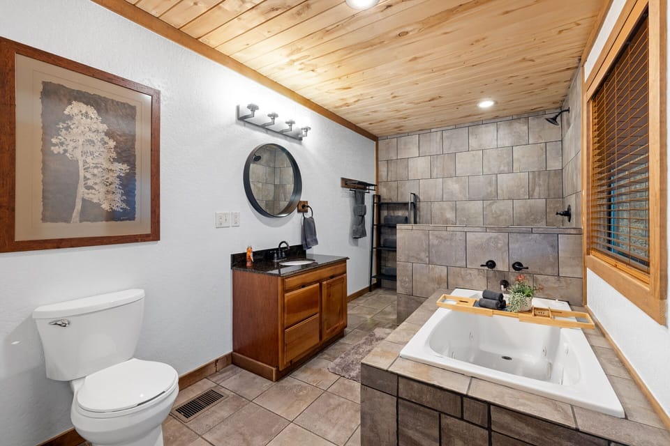 Master bathroom