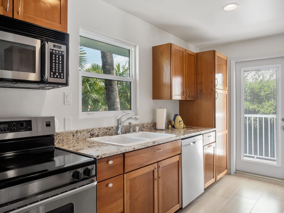Upstairs kitchen
