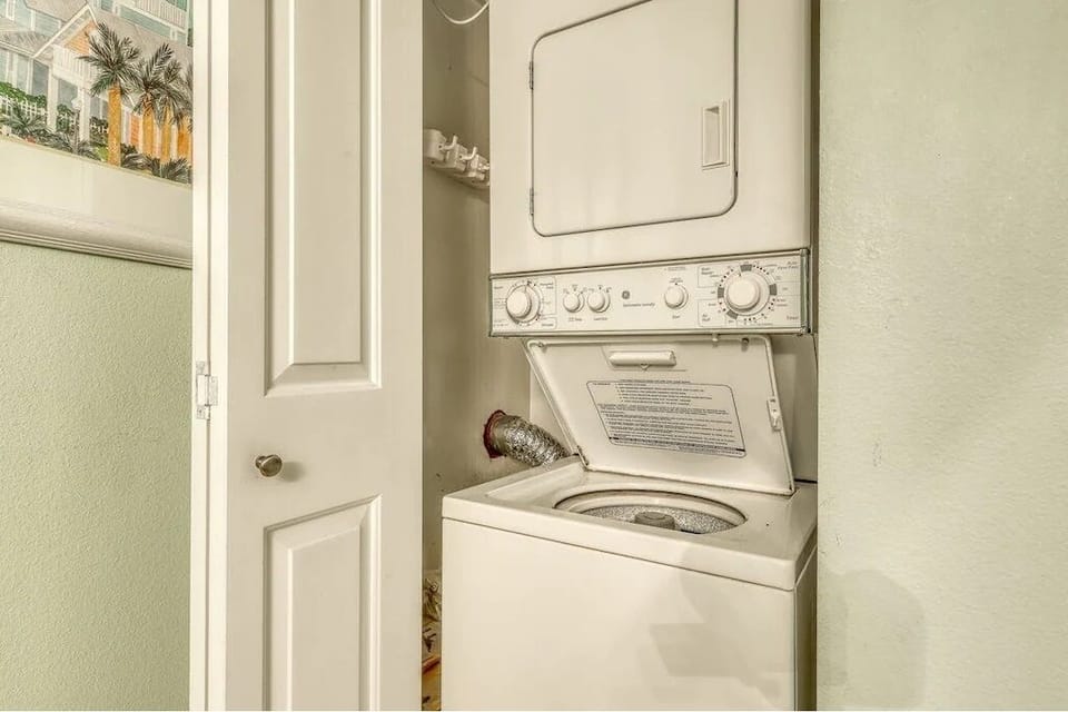 washer and dryer