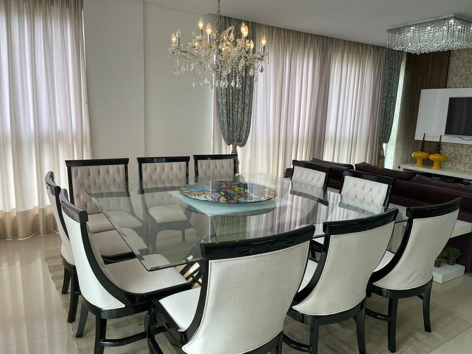 Luxury Apartment | Living area | 52-inch Smart TV with digital channels, TV, Netflix