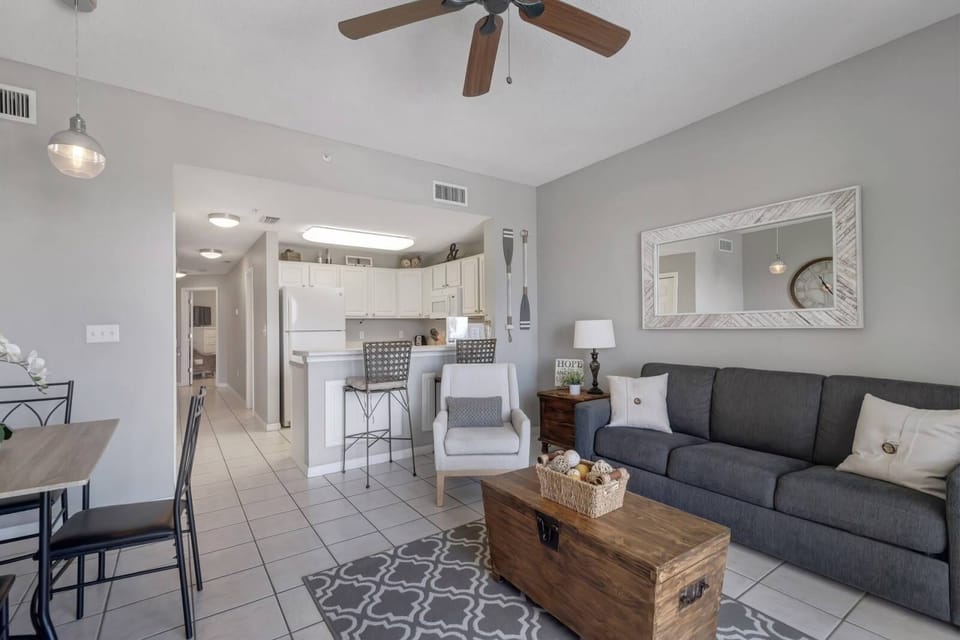 Open concept living/dining/kitchen