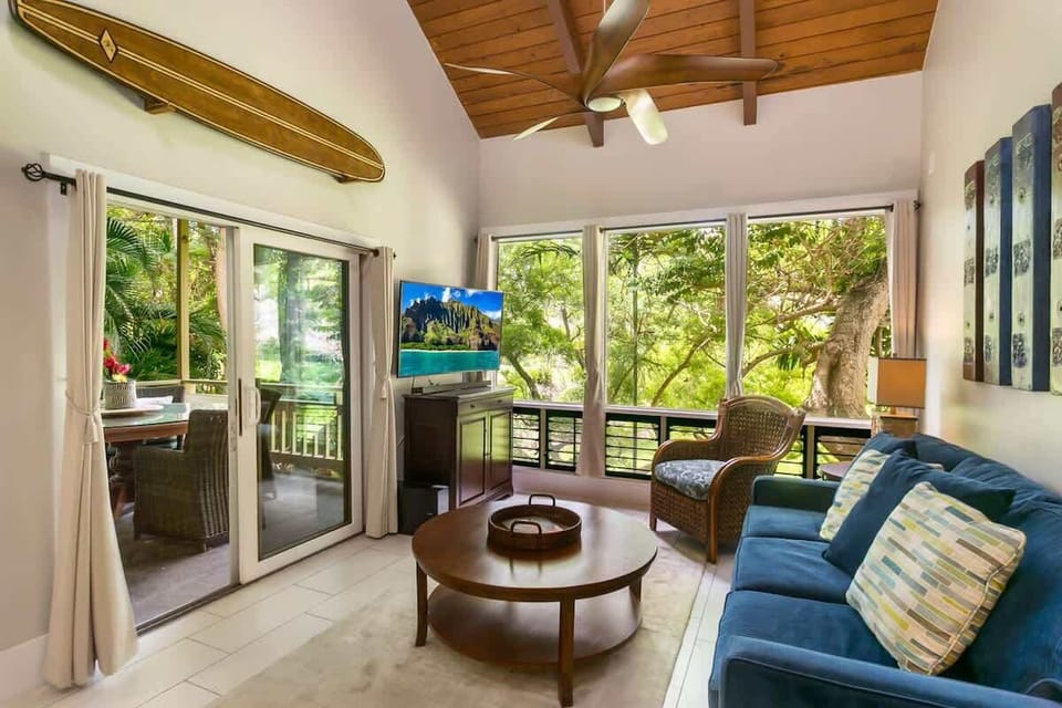 Living Room and Lanai