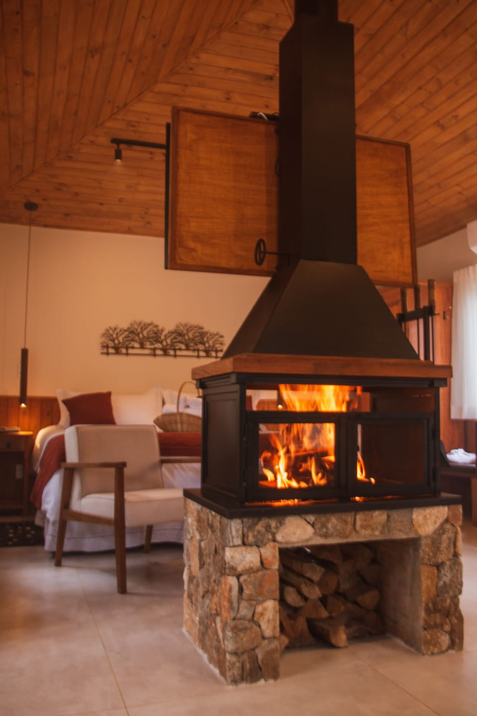 Premium Cabin, 1 King Bed, Garden View, Garden Area | Premium bedding, down comforters, pillowtop beds, minibar