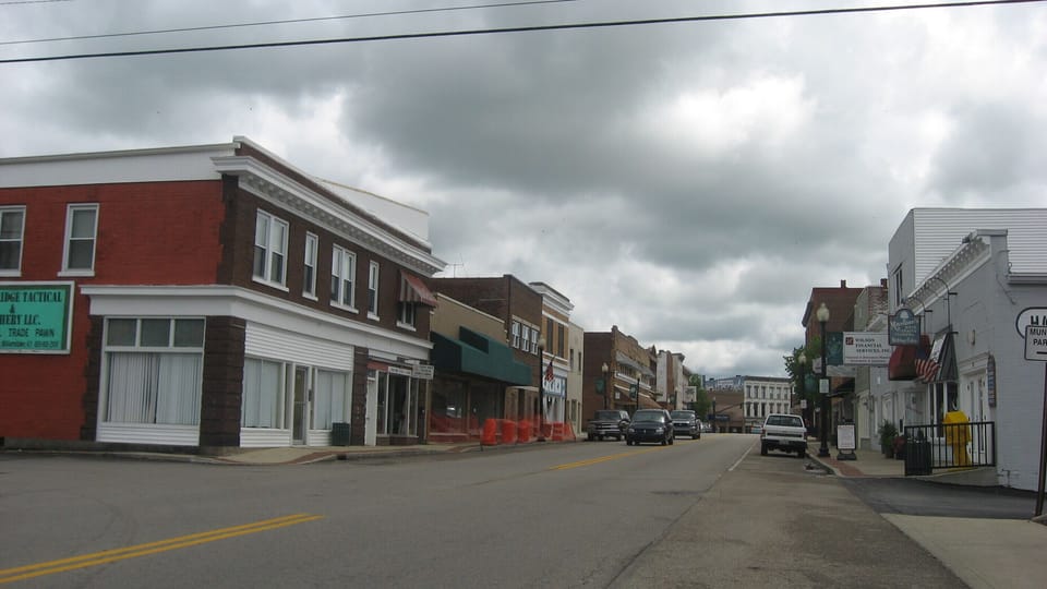Historic, downtown Main Street Williamstown has cute shops and restaurants.