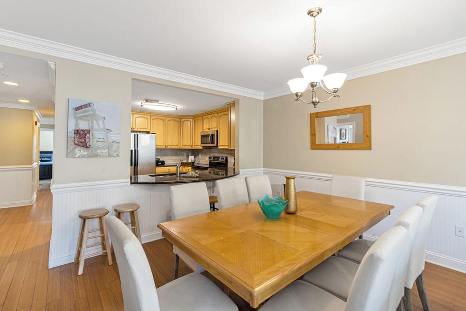 Dining Table and Kitchen