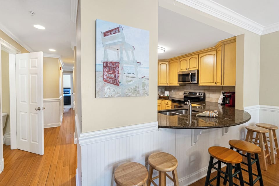 Kitchen and Hallway
