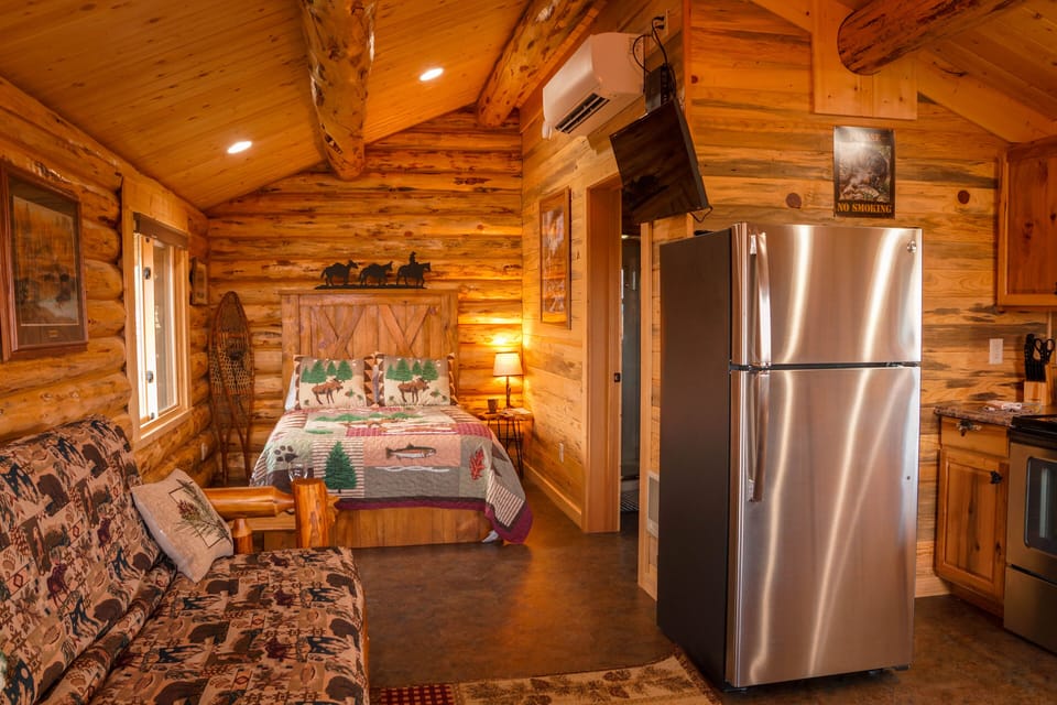 Spacious, open floor plan. USB outlets, Streaming TV, and mini-split heat & air.
