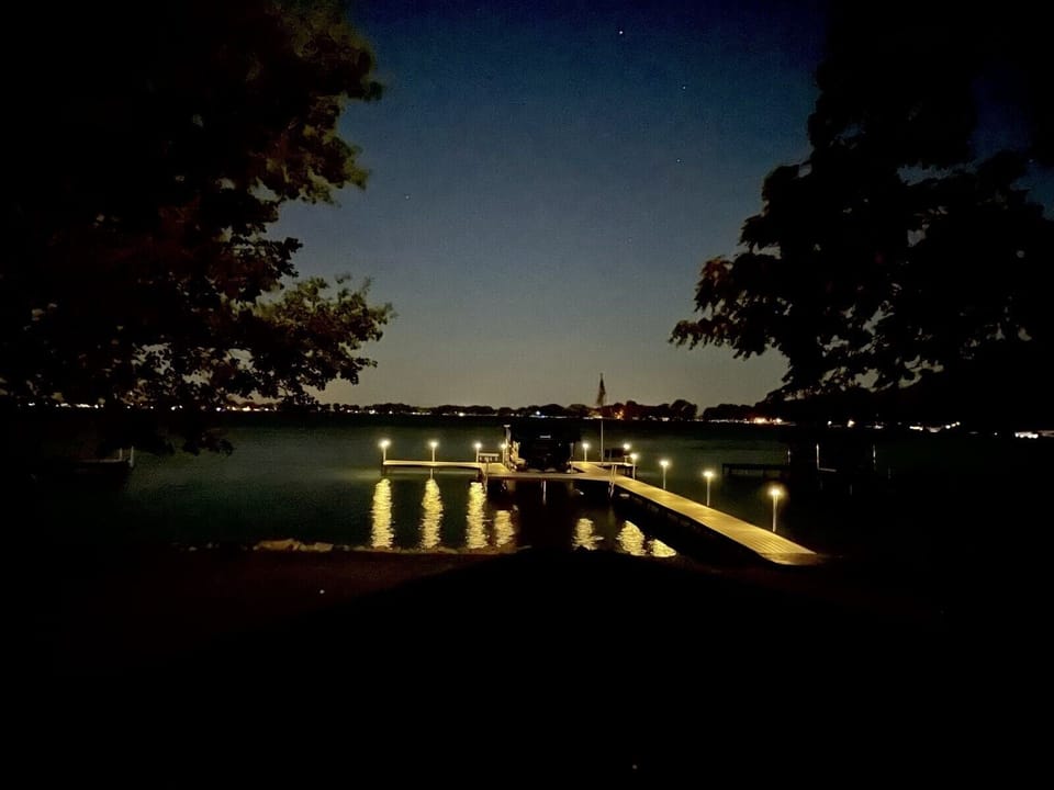 Dock night view 
