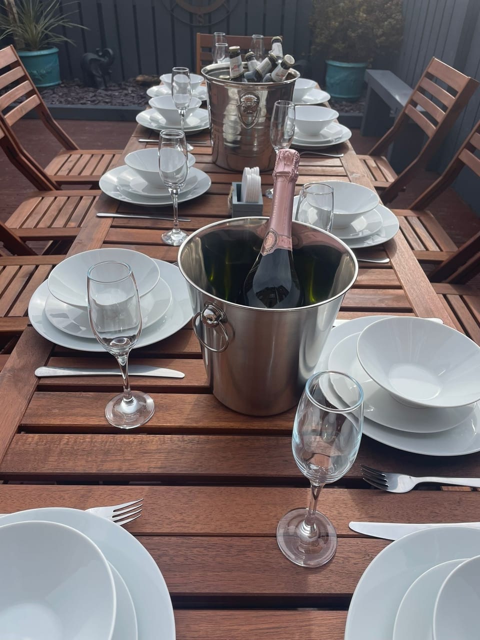 Outdoor dining