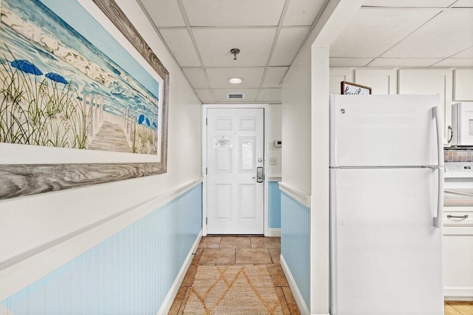 Entrance to the fantastic beachfront retreat.