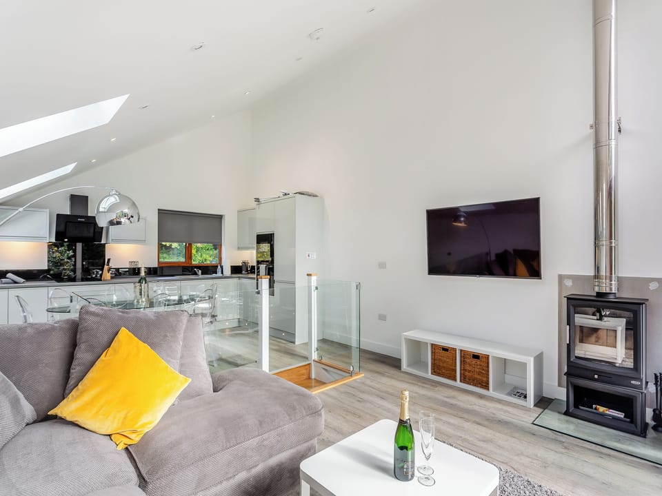 Open plan living space | Waterside Lodge Six - Ashgrove Country Park - to be linked with UK33351, UK13038, UK33350 etc., Elland