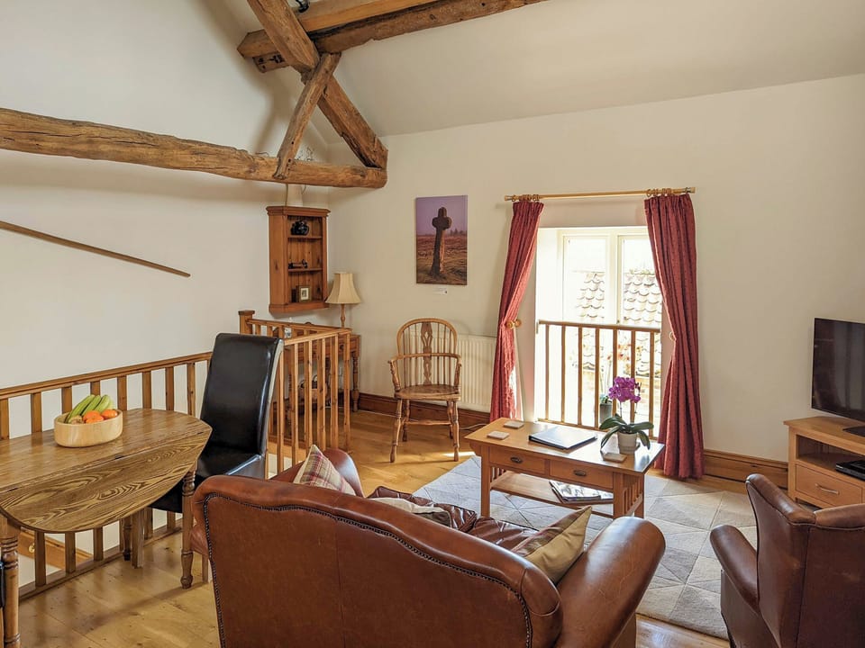 Open plan living space | Cruck - Loand House Court, Wrelton, near Pickering