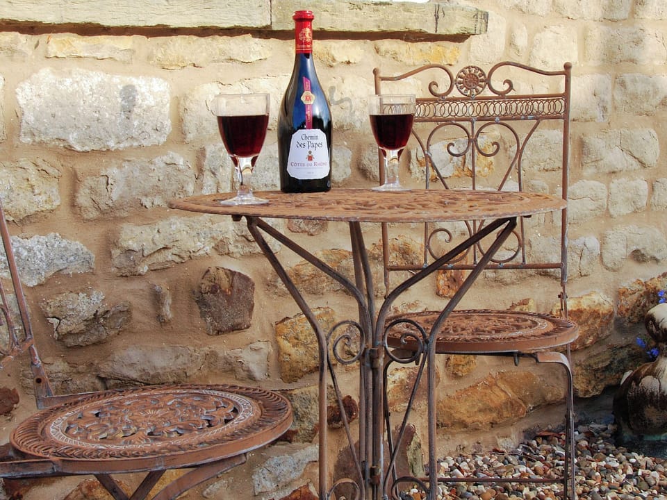 Sitting-out-area | Loand House Court - Cruck, Wrelton, nr. Pickering