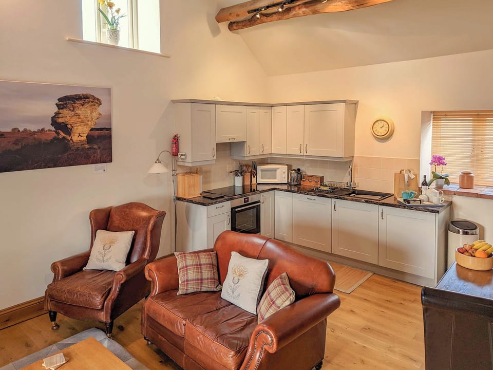 Open plan living space | Cruck - Loand House Court, Wrelton, near Pickering