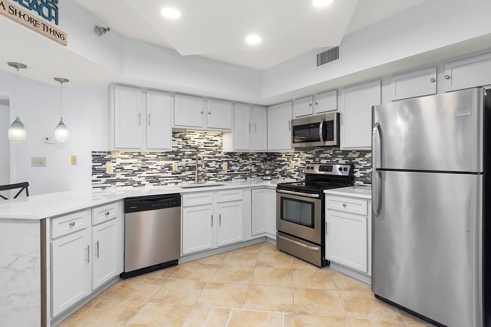 Kitchen - Stainless Steel Appliances