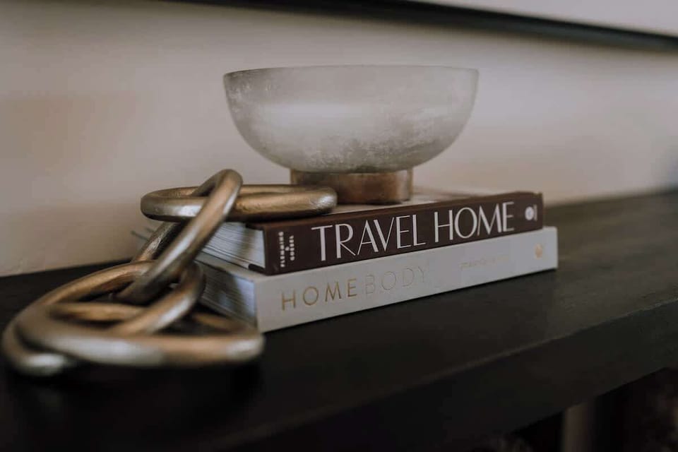 As you walk among each space, you’ll see decor accents, books and more that bring our home alive.