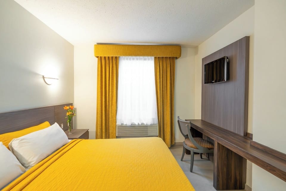 Standard Single Room, 1 King Bed | In-room safe, blackout drapes, WiFi (free), bed sheets