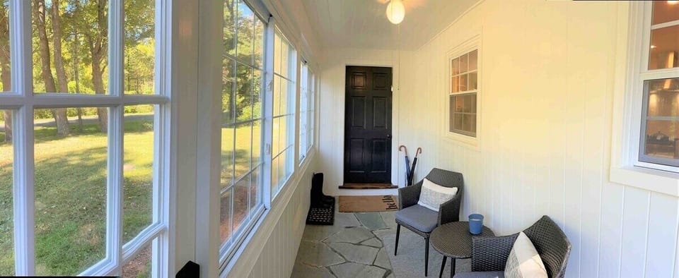 Front porch entry