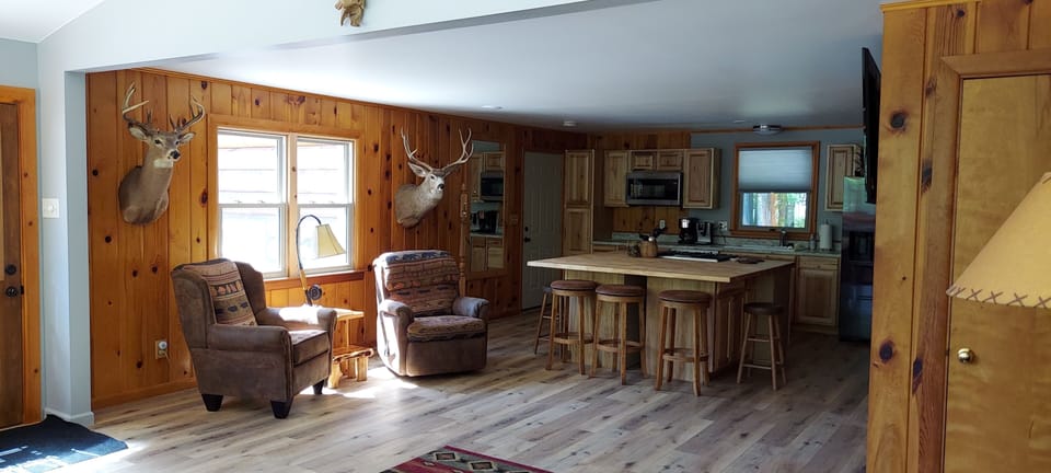 Cabin main living space