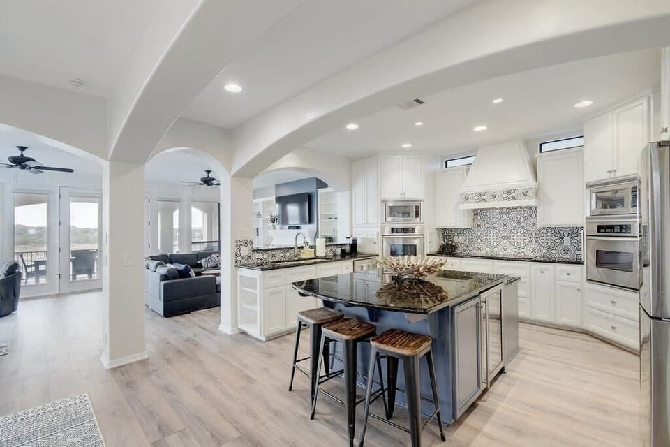 Open Kitchen and Living