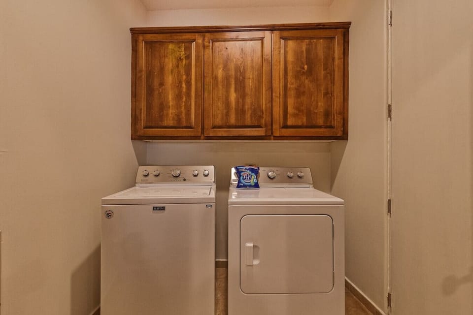Washer and dryer