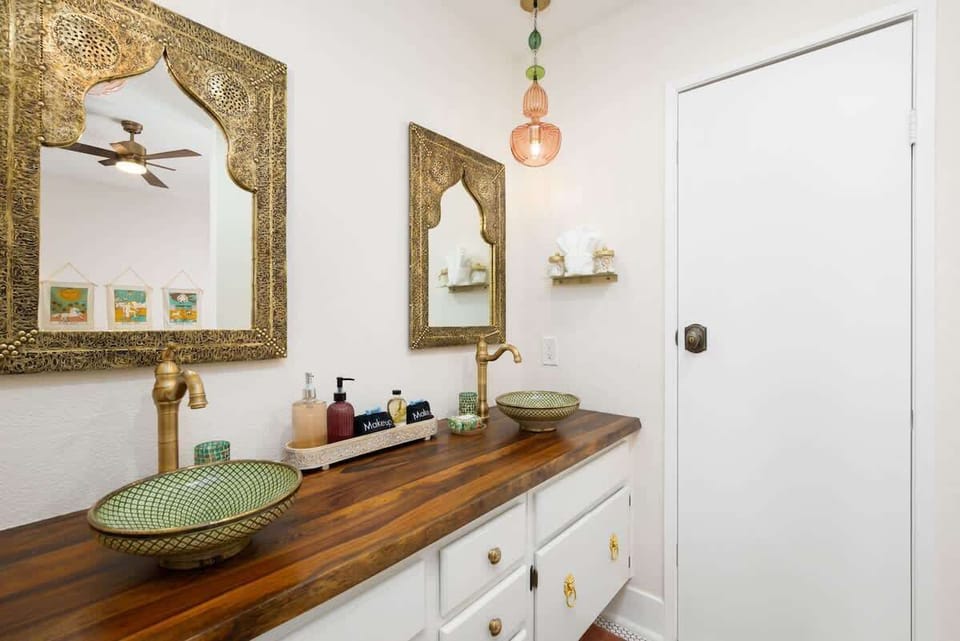 Bathroom vanities off Bedroom 1 Primary