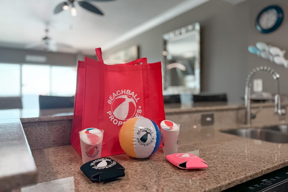Beachball swag bag!