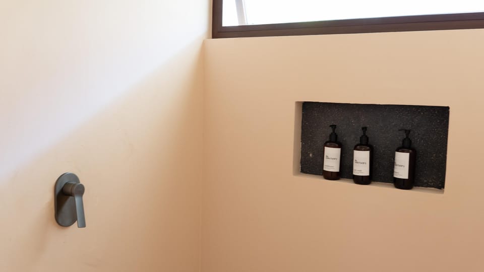 Shower, towels