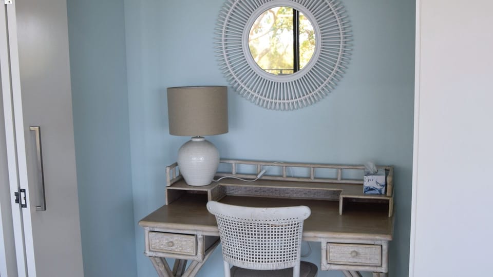 Study nook.