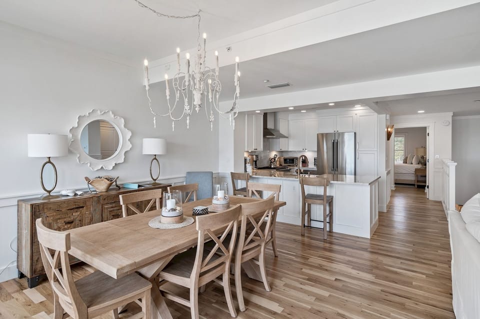 The Golden Pearl - WaterSound Crossings - Second Floor - Kitchen and Dining Area