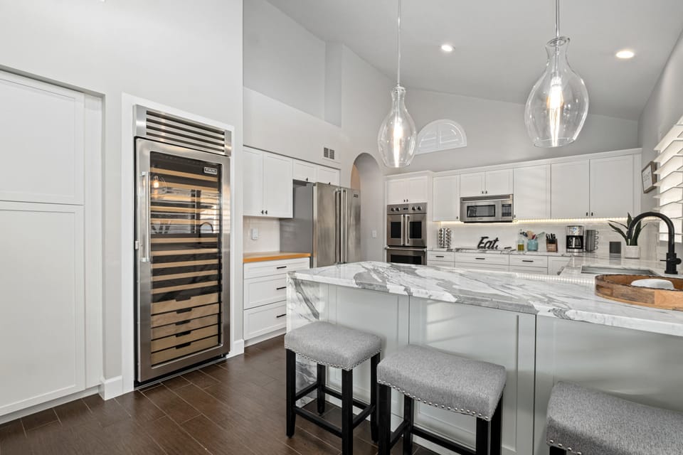 Full size wine refrigerator
