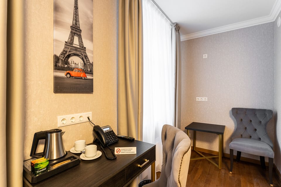 Basic Double or Twin Room | Desk, laptop workspace, free WiFi, bed sheets