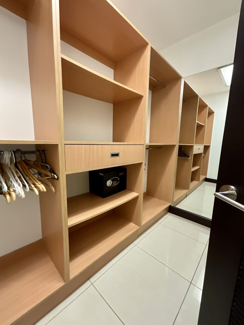 Large walk in master closet 
