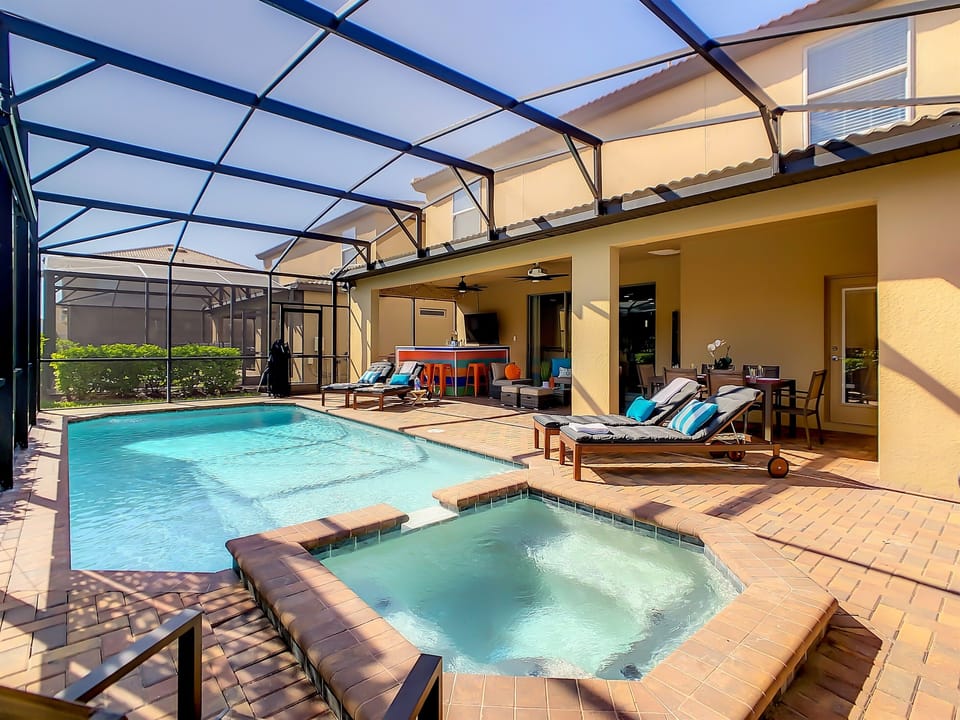Relax in the Spa and Pool