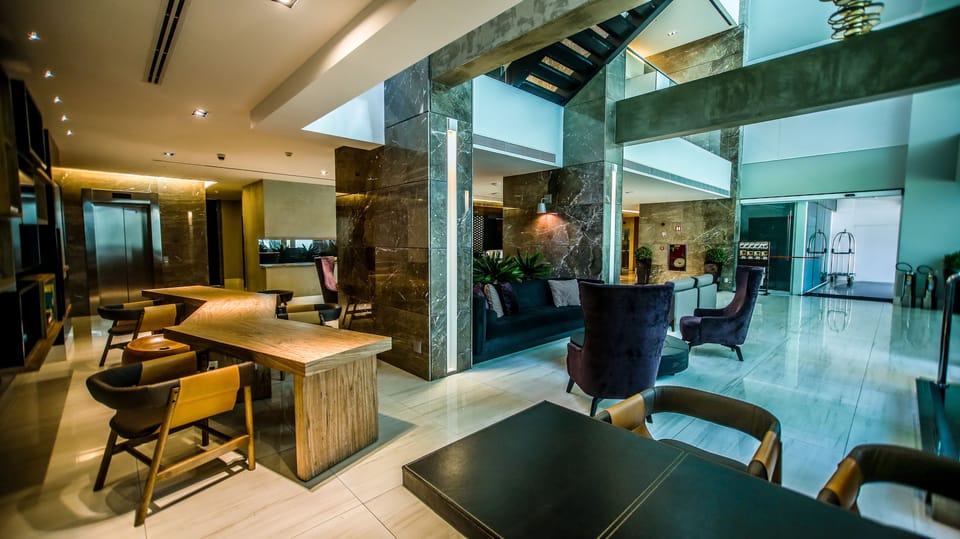 Lobby sitting area