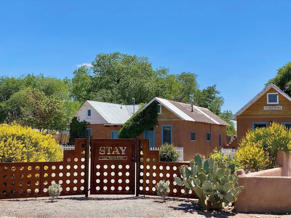 The property is gated for guest privacy and security