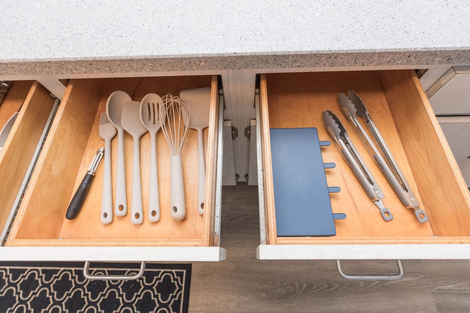 All the utensils you need