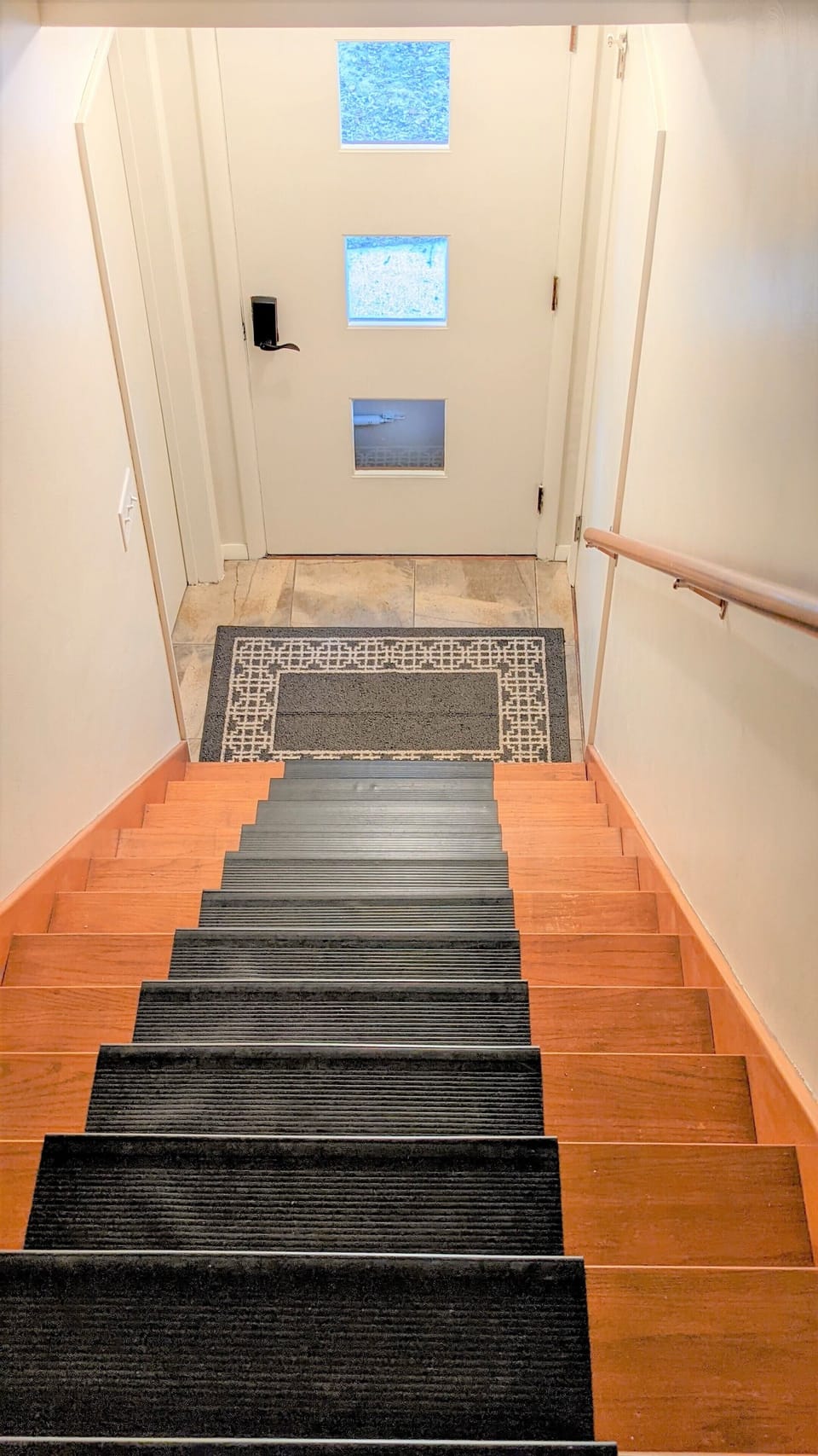 Exit to Exterior entry door