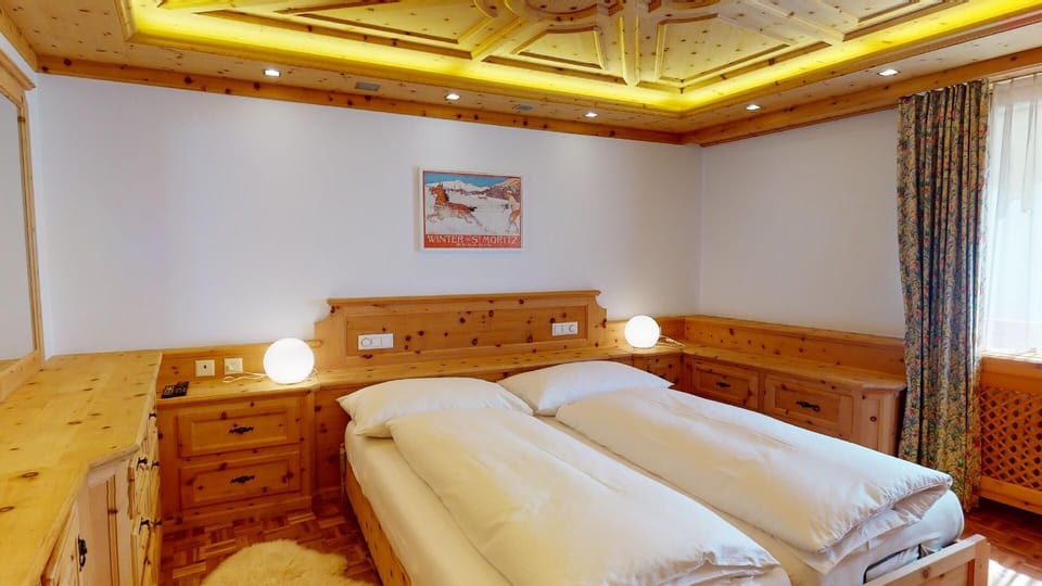 bedrroom holidayapartment St. Moritz