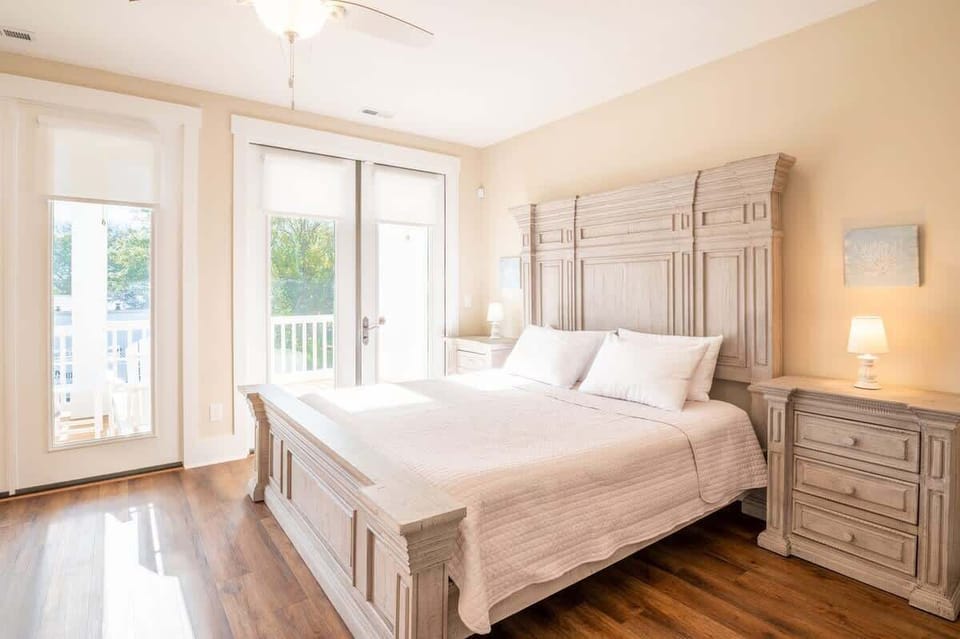 Primary Bedroom with King size bed