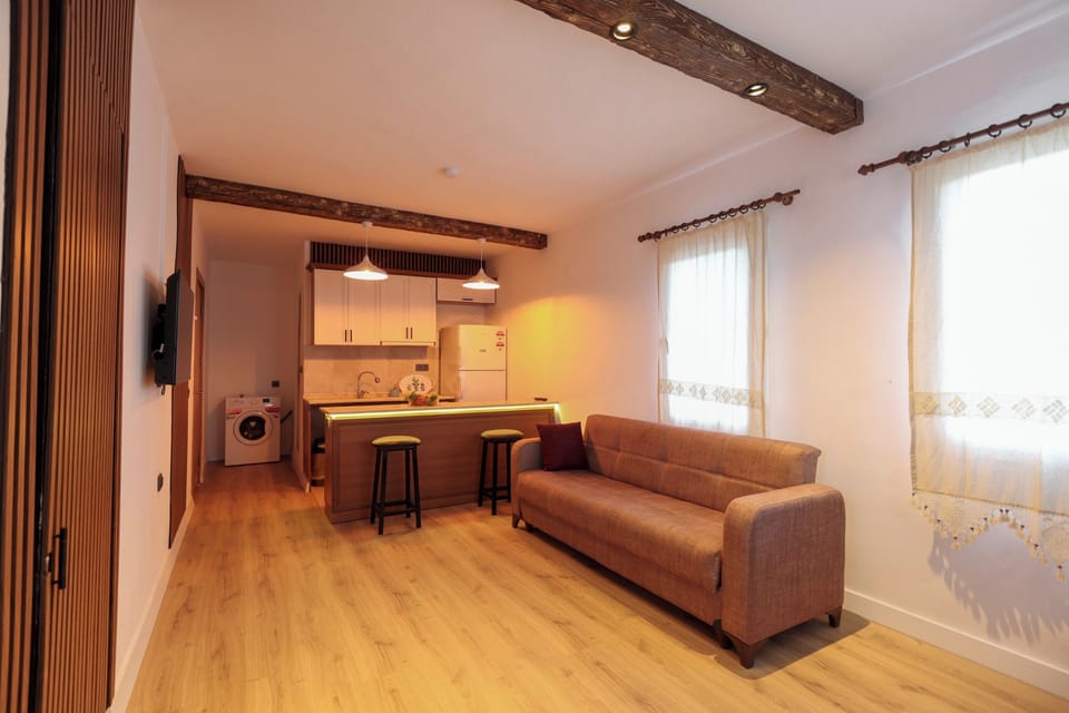 Premium Room, 1 Bedroom | Living area | 55-cm LED TV with satellite channels, TV