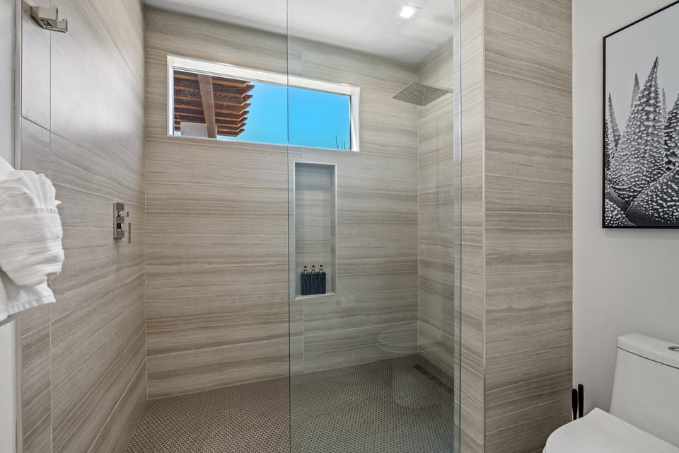 Waterfall shower