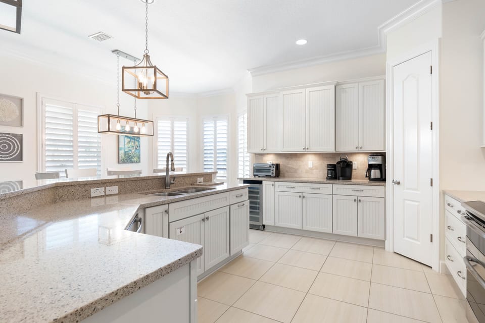 Kitchen located on the 2nd floor.