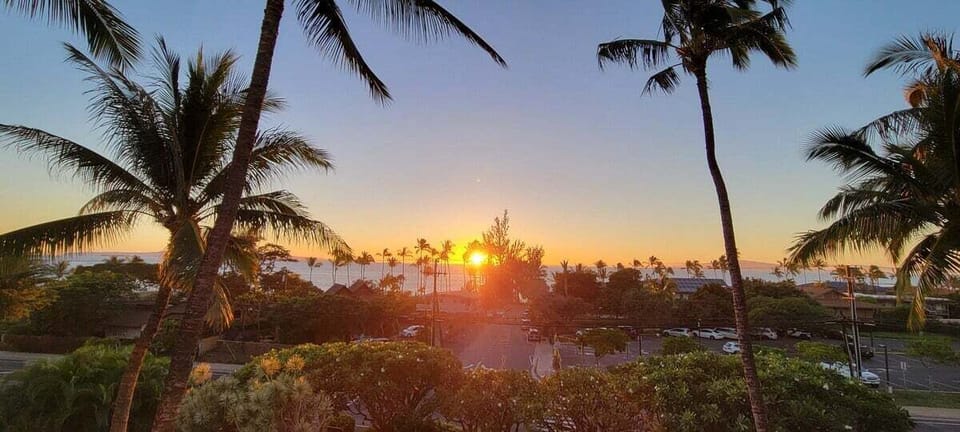 Enjoy golden hour from your private lanai overlooking the ocean.