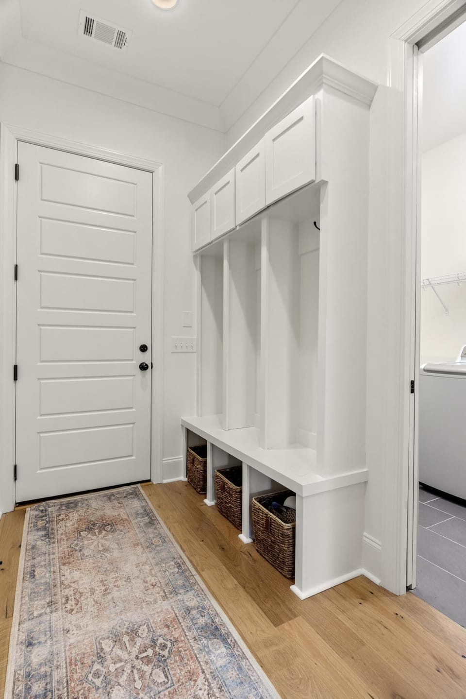 Mudroom off of the garage