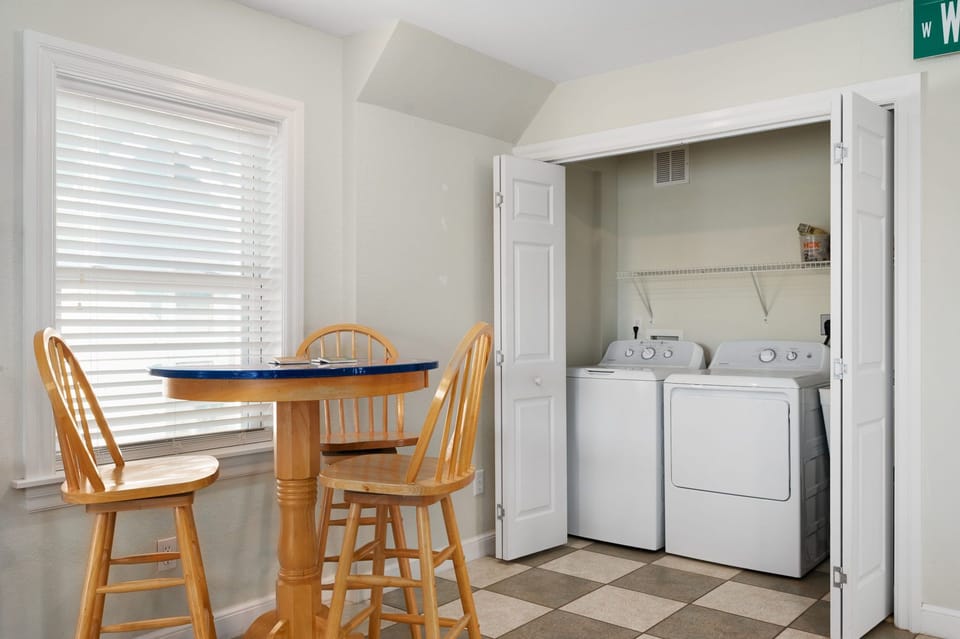 Turning Tide: LL Laundry area located in Rec Room