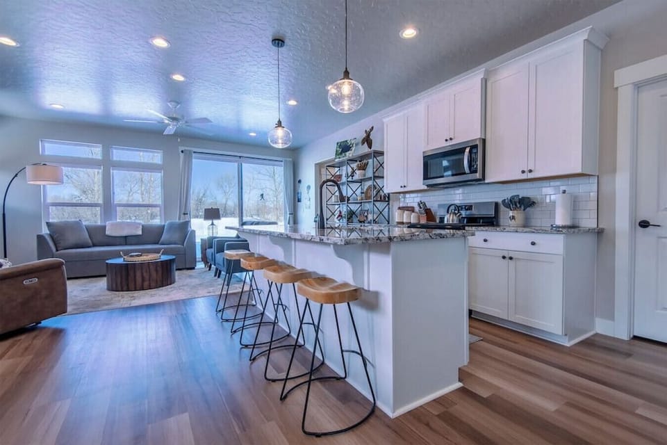 Modern Kitchen/Living Space
