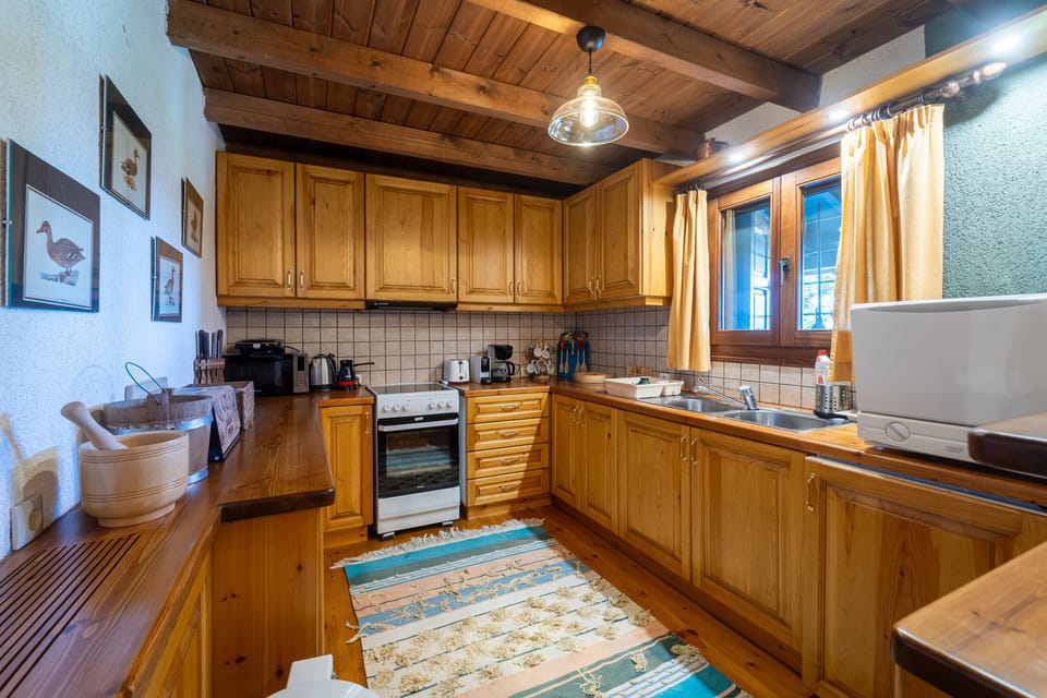 Chalet | Private kitchen | Espresso maker, electric kettle