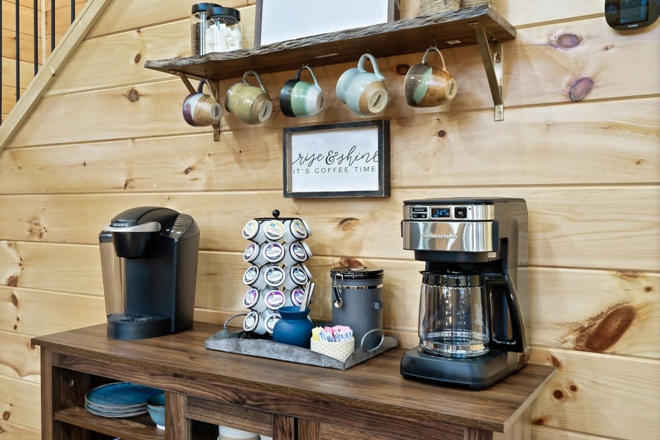 Coffee Bar includes complimentary  Coffee!