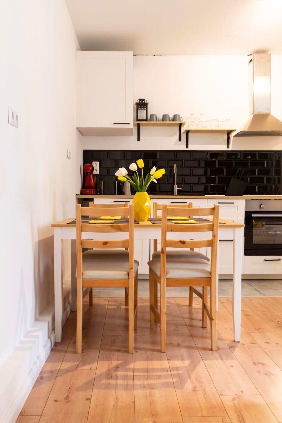 Open kitchenette